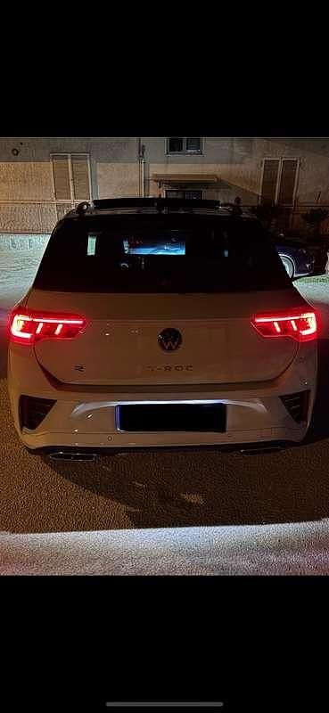 Usata VW T-Roc R-line 110 CV (80 kW) 2022 Beige SUV