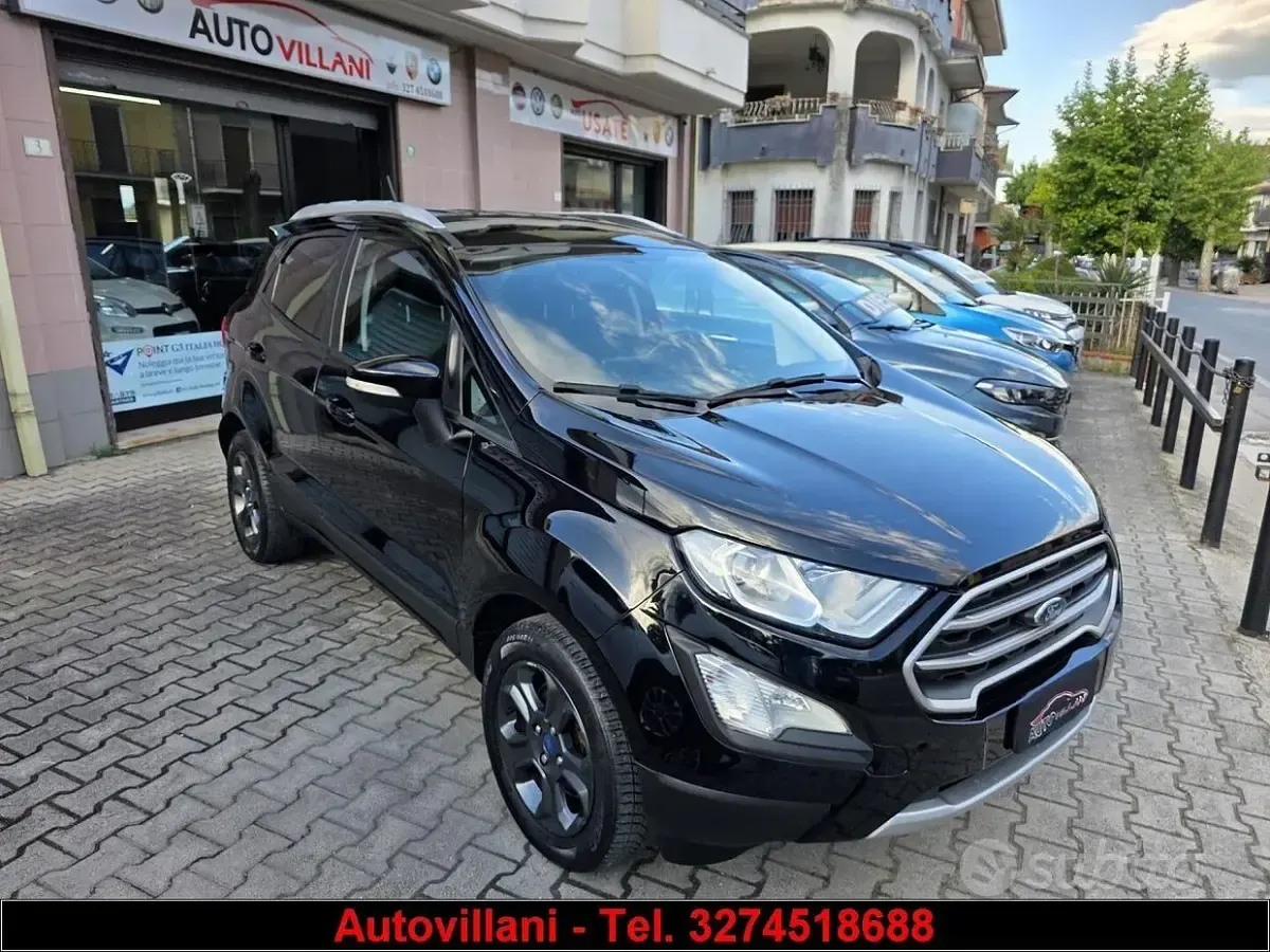 Usata Ford Ecosport ST 125 CV (91 kW) 2018 Nero SUV