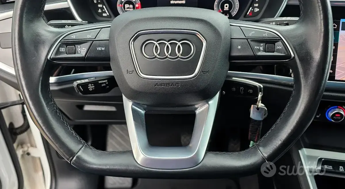 Usata Audi Q3 S-Line 150 CV (110 kW) 2020 Bianco SUV
