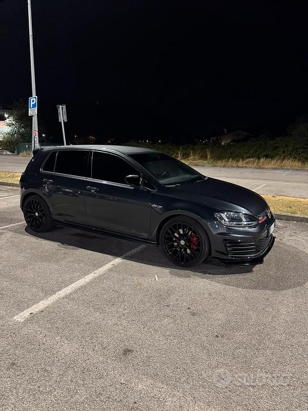 Usata VW Golf VII GTD 220 CV (161 kW) 2013 Grigio Berlina