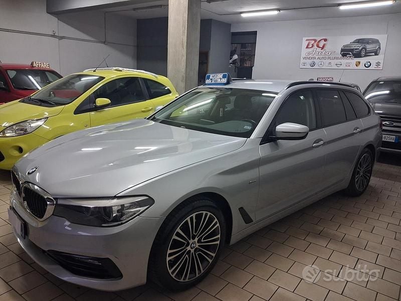 Usata BMW 520 M Sport 190 CV (139 kW) 2018 Grigio Station wagon