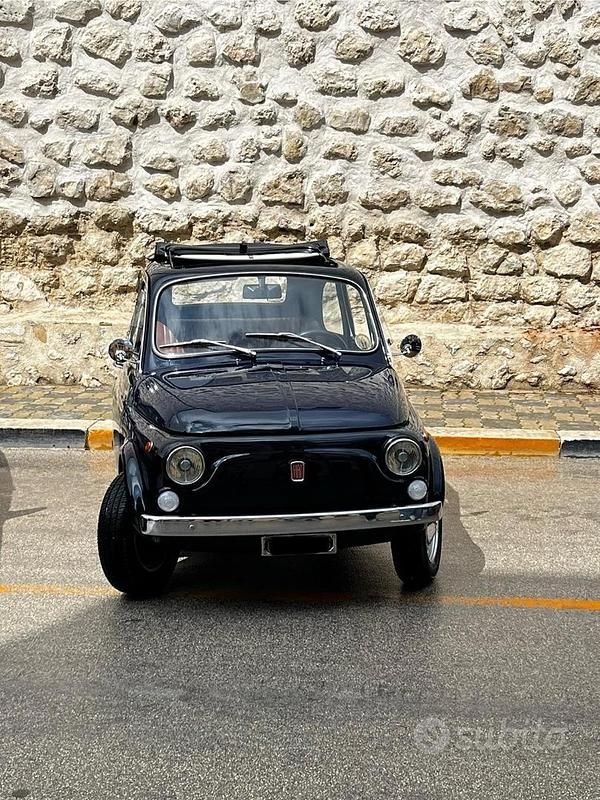 Usata Fiat 500 1970 Blu Utilitaria