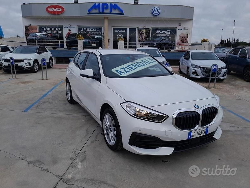 Usata BMW 116 Advantage 115 CV (84 kW) 2023 Bianco Utilitaria