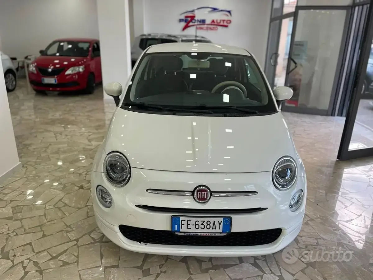 Usata Fiat 500 Pop 69 CV (50 kW) 2016 Bianco Utilitaria