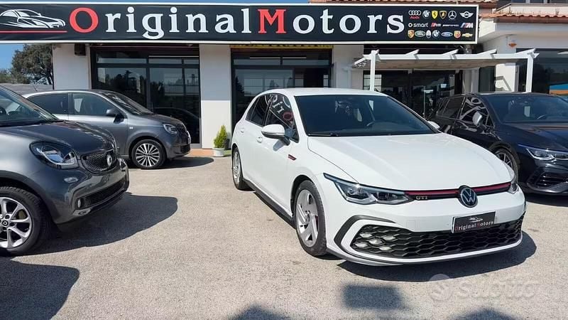 Usata VW Golf VII GTI 2021 Bianco Utilitaria