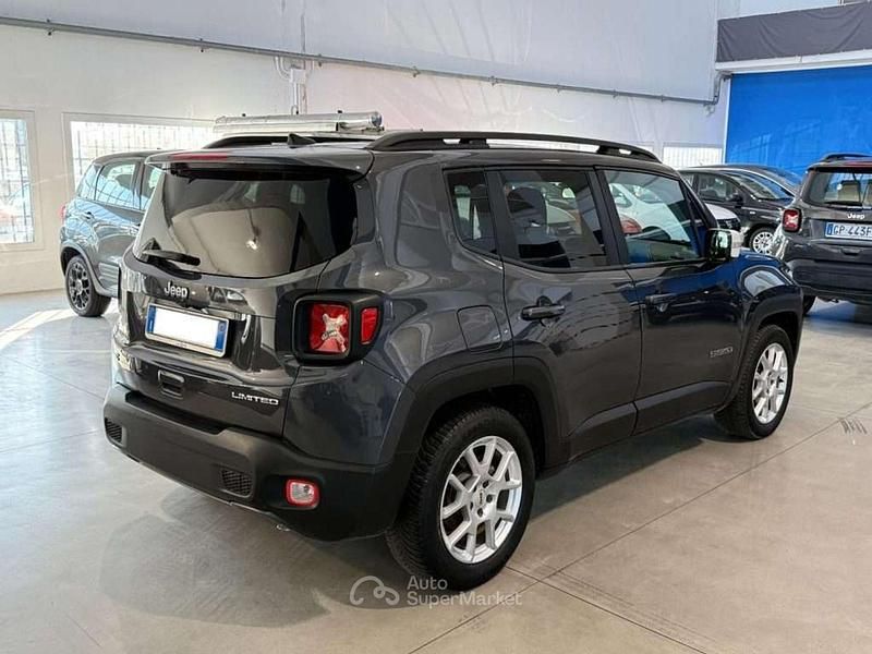 Usata Jeep Renegade Limited 131 CV (96 kW) 2022 Grigio scuro metallizzato SUV