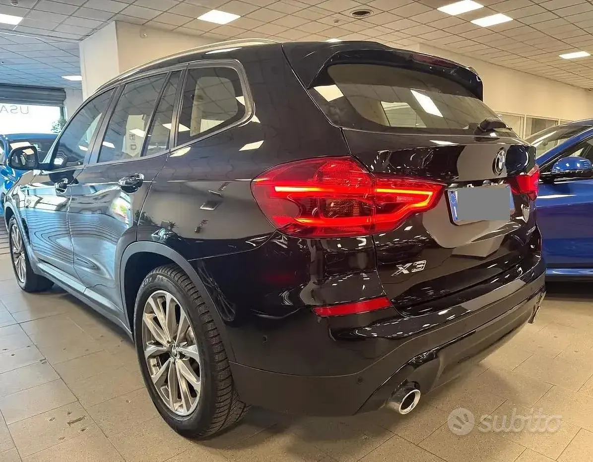 Usata BMW X3 Advantage 190 CV (139 kW) 2019 Nero SUV