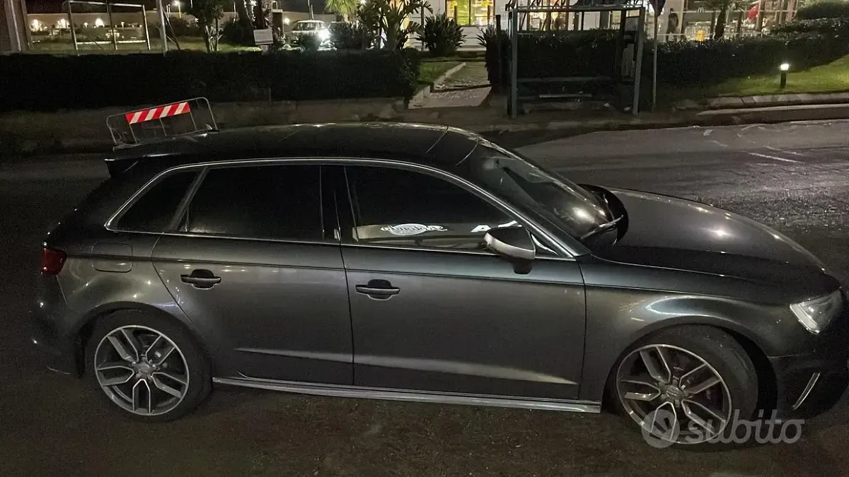 Usata Audi S3 300 CV (220 kW) 2015 Grigio Berlina