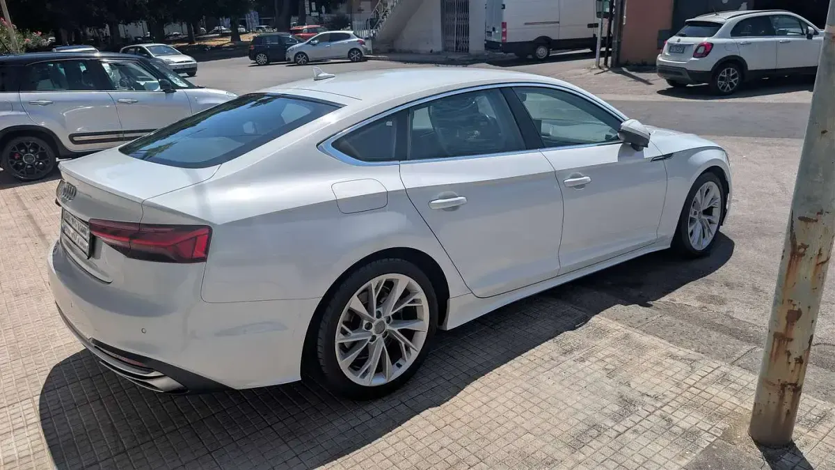 Usata Audi A5 Sportback Advanced Plus 190 CV (139 kW) 2020 Bianco Utilitaria