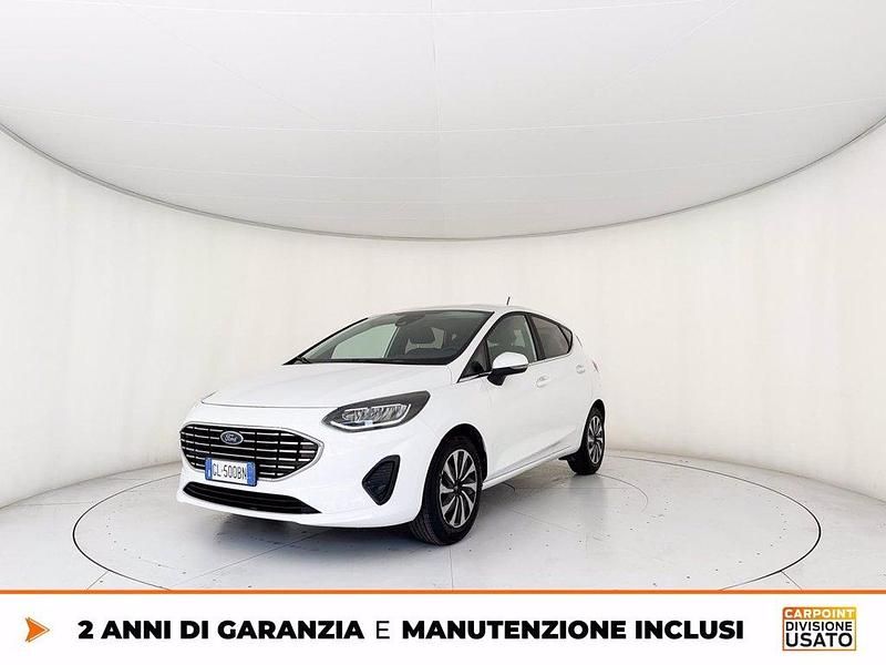 Usata Ford Fiesta Titanium 125 CV (91 kW) 2022 Bianco Berlina