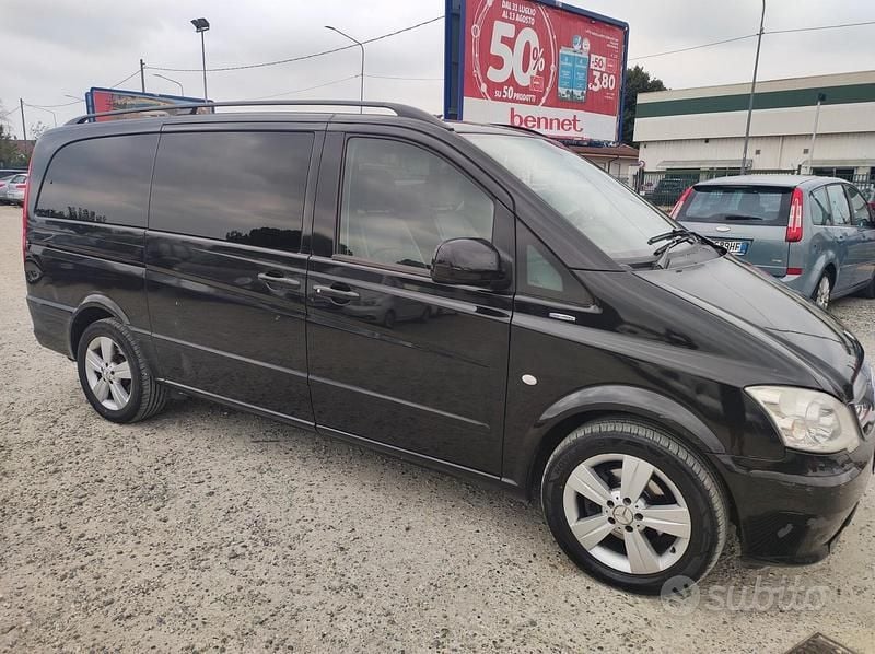 Usata Mercedes Vito 224 CV (164 kW) 2010 Nero Furgone
