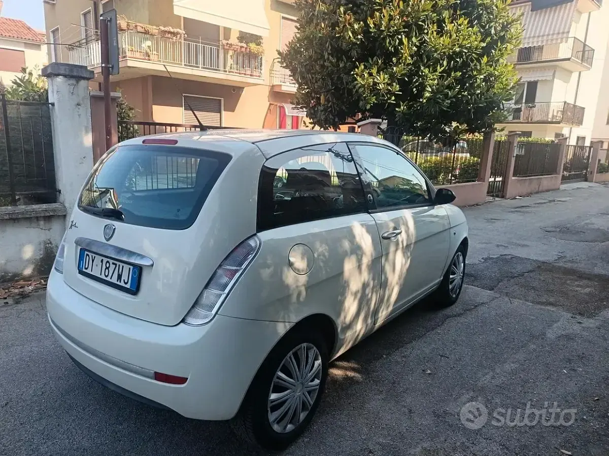 Usata Lancia Ypsilon 77 CV (56 kW) 2009 Bianco Utilitaria