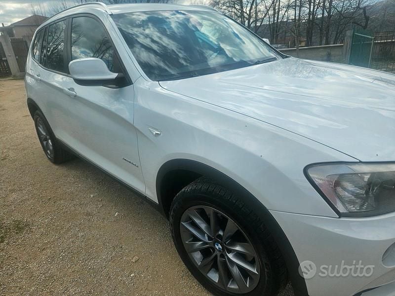Usata BMW X3 Efficient Dynamics 190 CV (139 kW) 2011 Bianco SUV