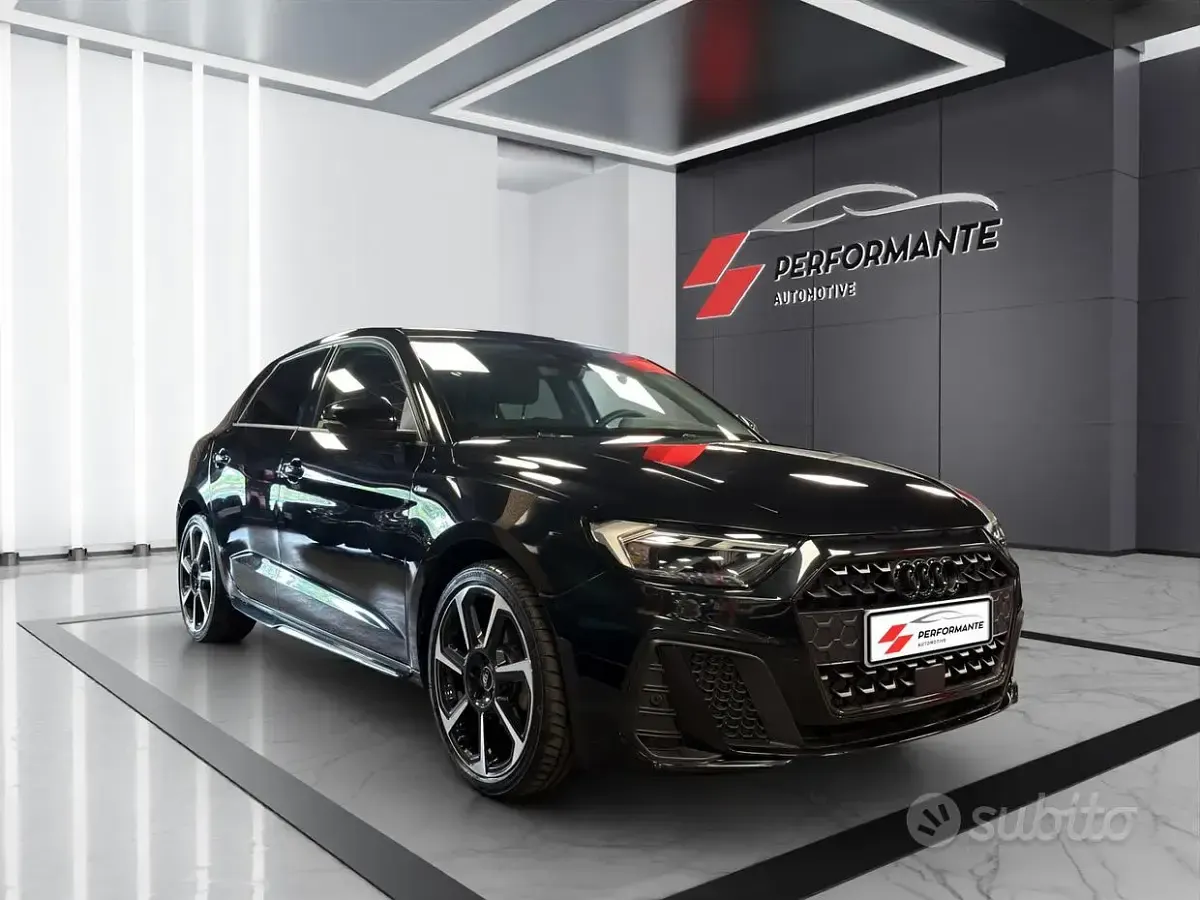 Usata Audi A1 Sportback S-Line 116 CV (85 kW) 2025 Nero Utilitaria
