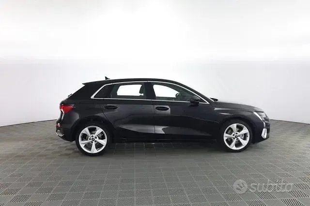 Usata Audi A3 Advanced 116 CV (85 kW) 2021 Nero Berlina