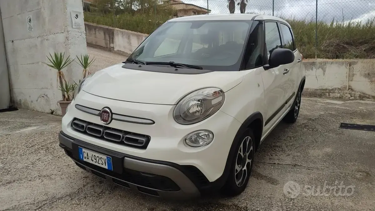 Usata Fiat 500L Cross 120 CV (88 kW) 2020 Bianco Monovolume