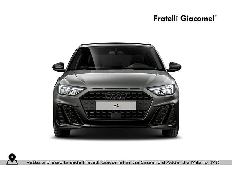 Usata Audi A1 Sportback Comfort 116 CV (85 kW) 2025 Grigio chronos metallizzato nero mito me Utilitaria