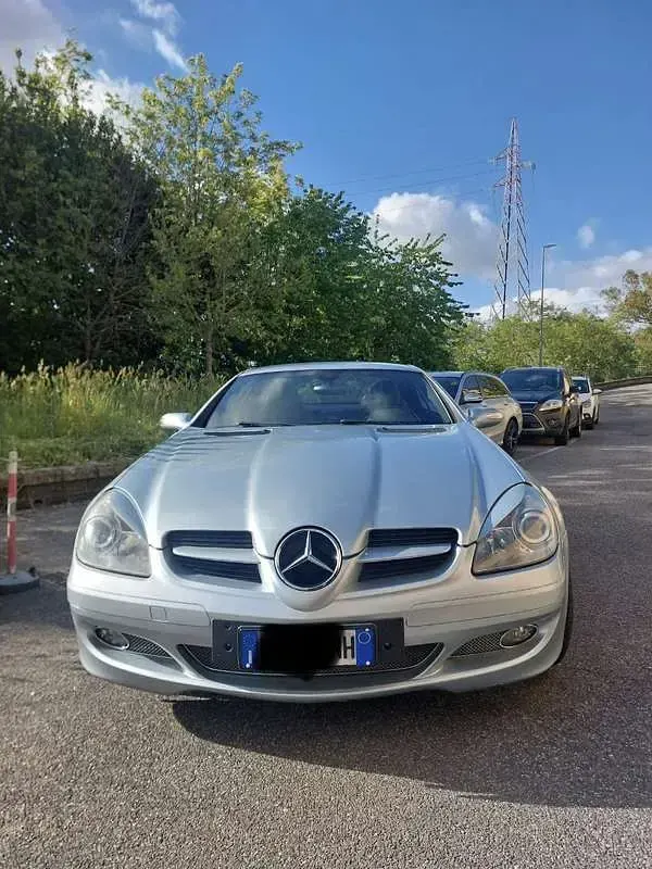 Usata Mercedes SLK200 Edition 163 CV (119 kW) 2005 Grigio Cabrio