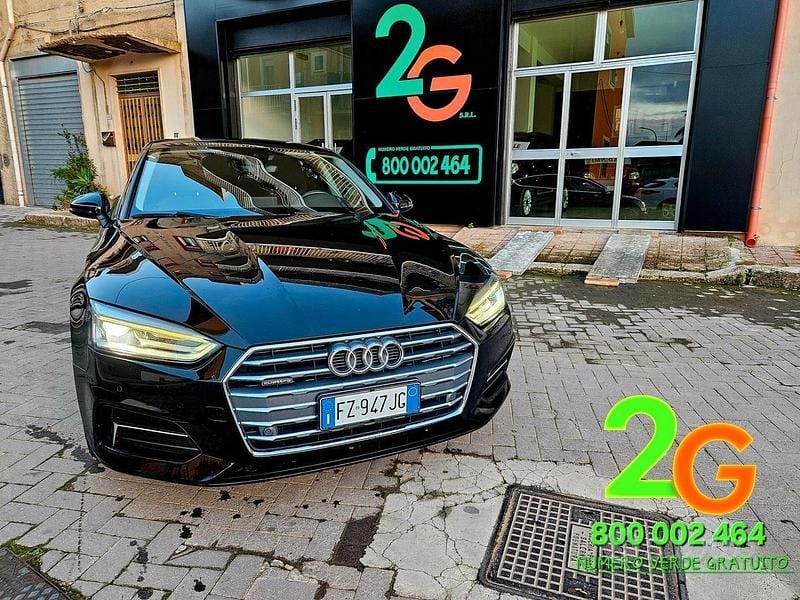 Usata Audi A5 Business 190 CV (139 kW) 2019 Nero Coupé