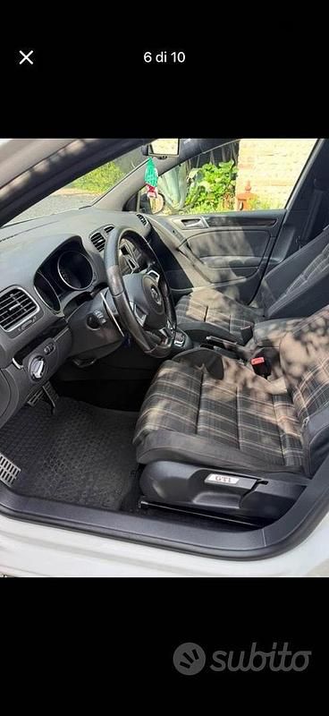 Usata VW Golf VI GTI 210 CV (154 kW) 2009 Bianco Utilitaria