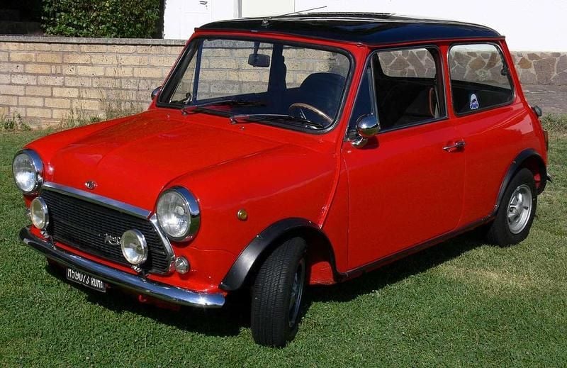 Usata Innocenti Mini 72 CV (52 kW) 1974 Rosso Utilitaria