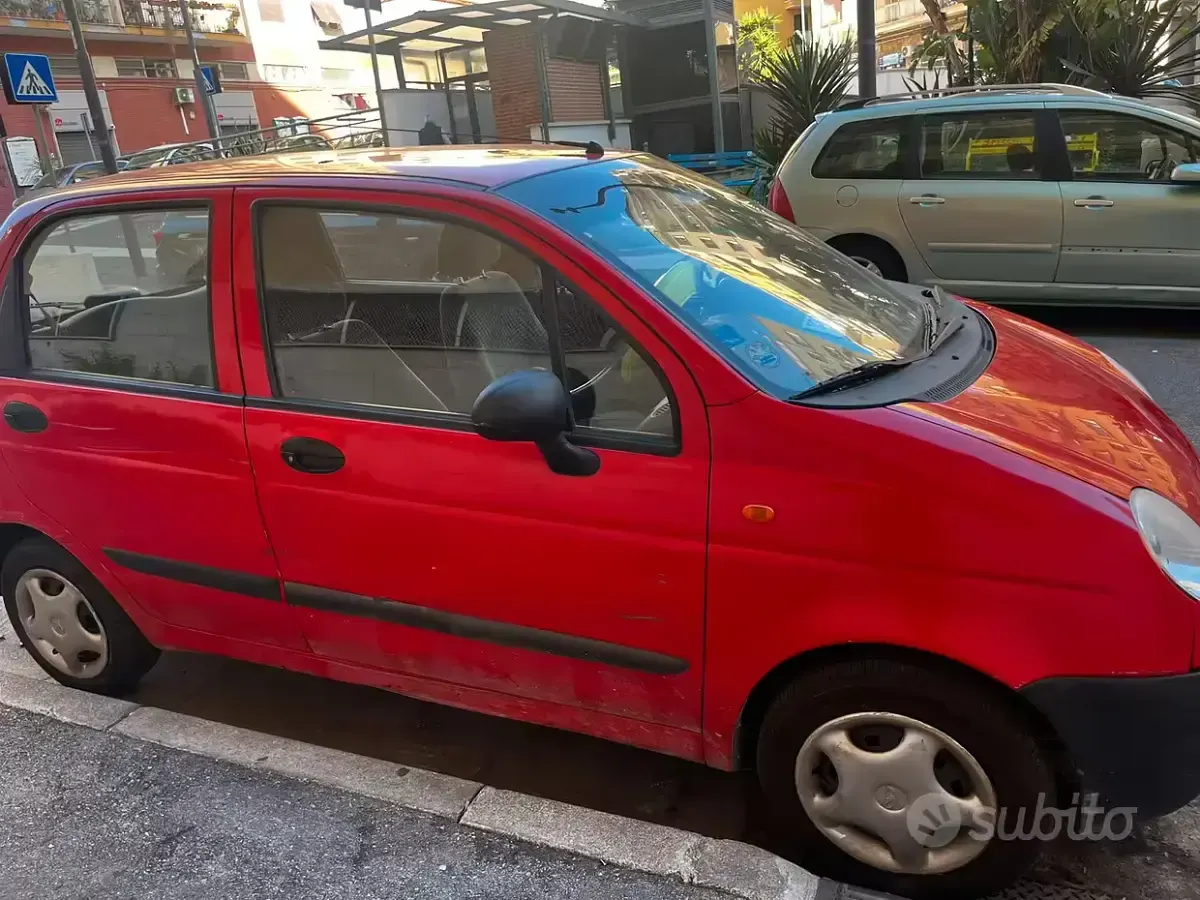 Usata Chevrolet Matiz 51 CV (37 kW) 2001 Rosso Utilitaria