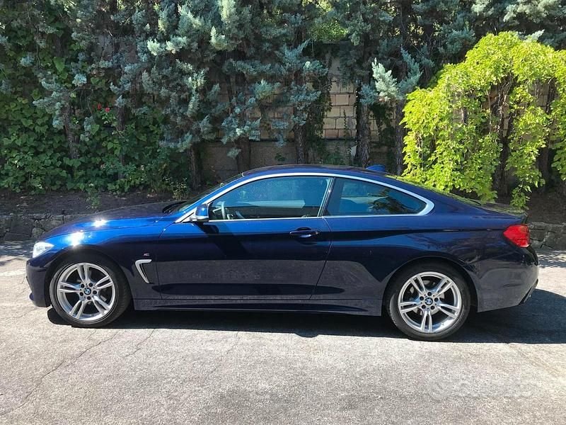 Usata BMW 420 M Sport 184 CV (135 kW) 2015 Blu Coupé