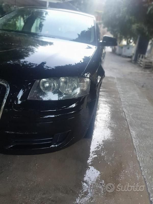 Usata Audi A3 105 CV (77 kW) 2005 Nero Utilitaria