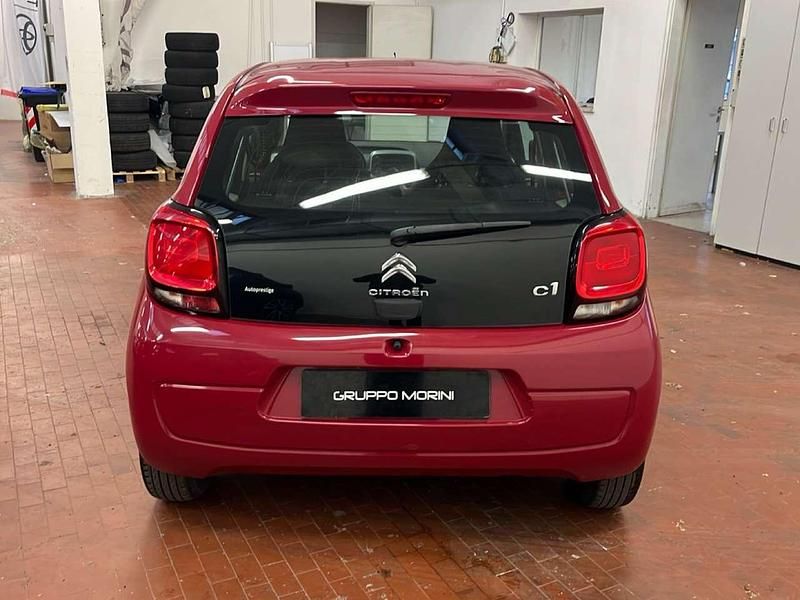 Usata Citroën C1 Feel 69 CV (50 kW) 2017 Rosso Utilitaria