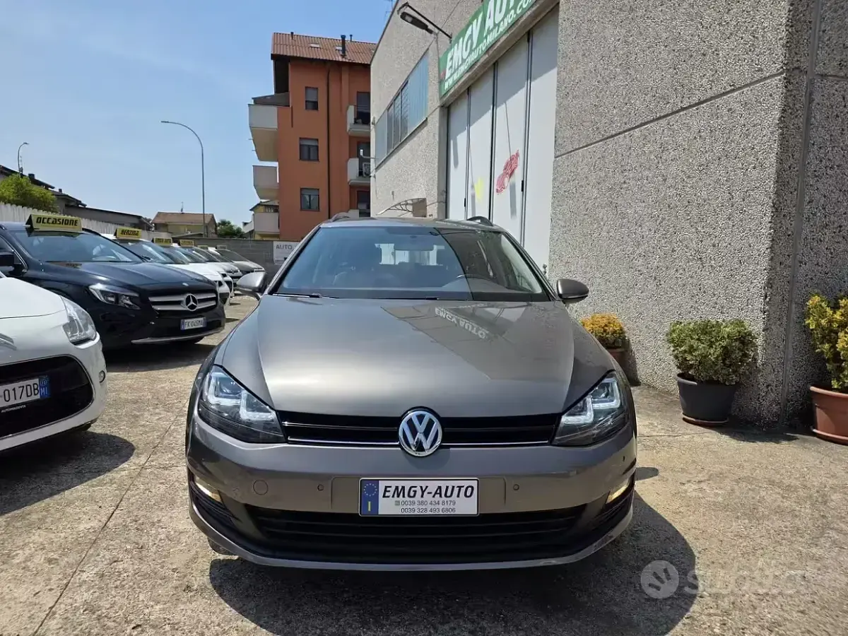 Usata VW Golf VII 110 CV (80 kW) 2016 Grigio Station wagon