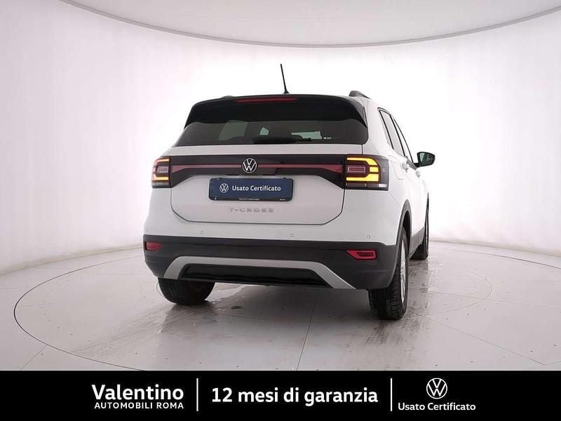 Usata VW T-Cross Style 116 CV (85 kW) 2020 Bianco SUV