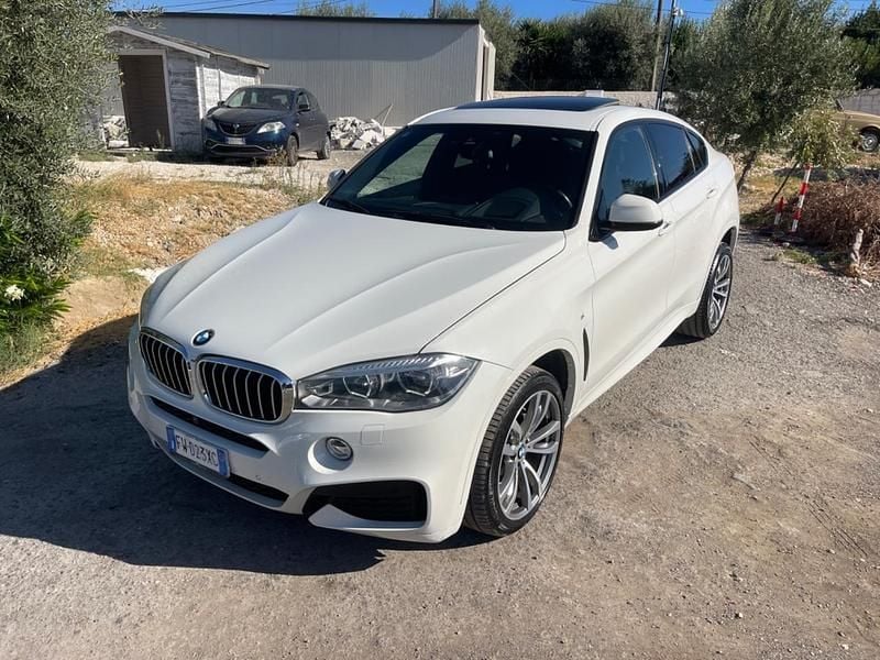 Usata BMW X6 M Sport 380 CV (279 kW) 2019 Bianco SUV