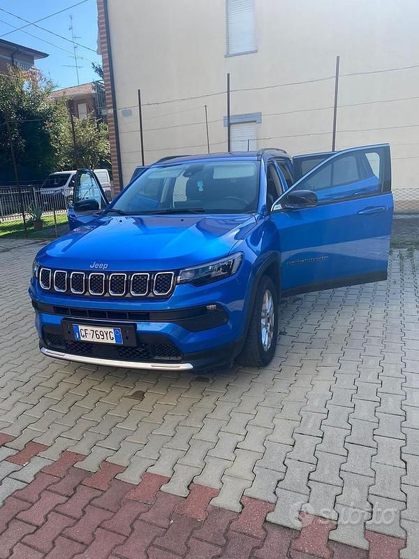 Usata Jeep Compass 130 CV (95 kW) 2021 Blu SUV
