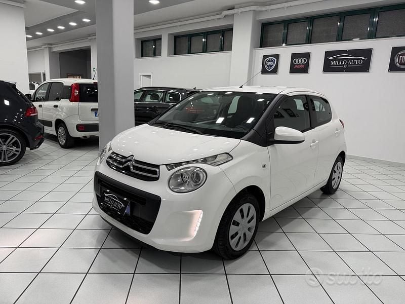 Usata Citroën C1 Feel 70 CV (51 kW) 2017 Bianco Utilitaria