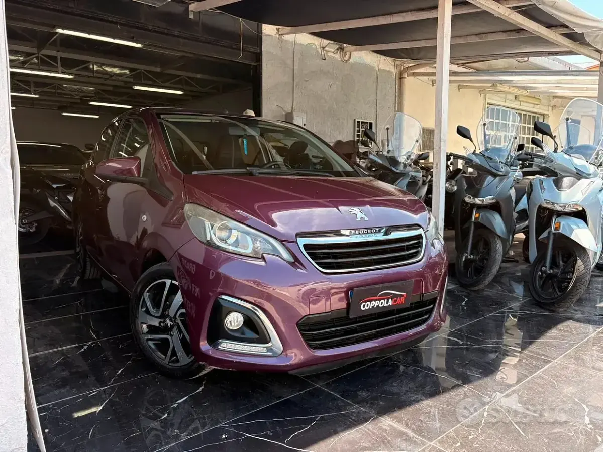 Usata Peugeot 108 Allure 82 CV (60 kW) 2015 Viola Berlina