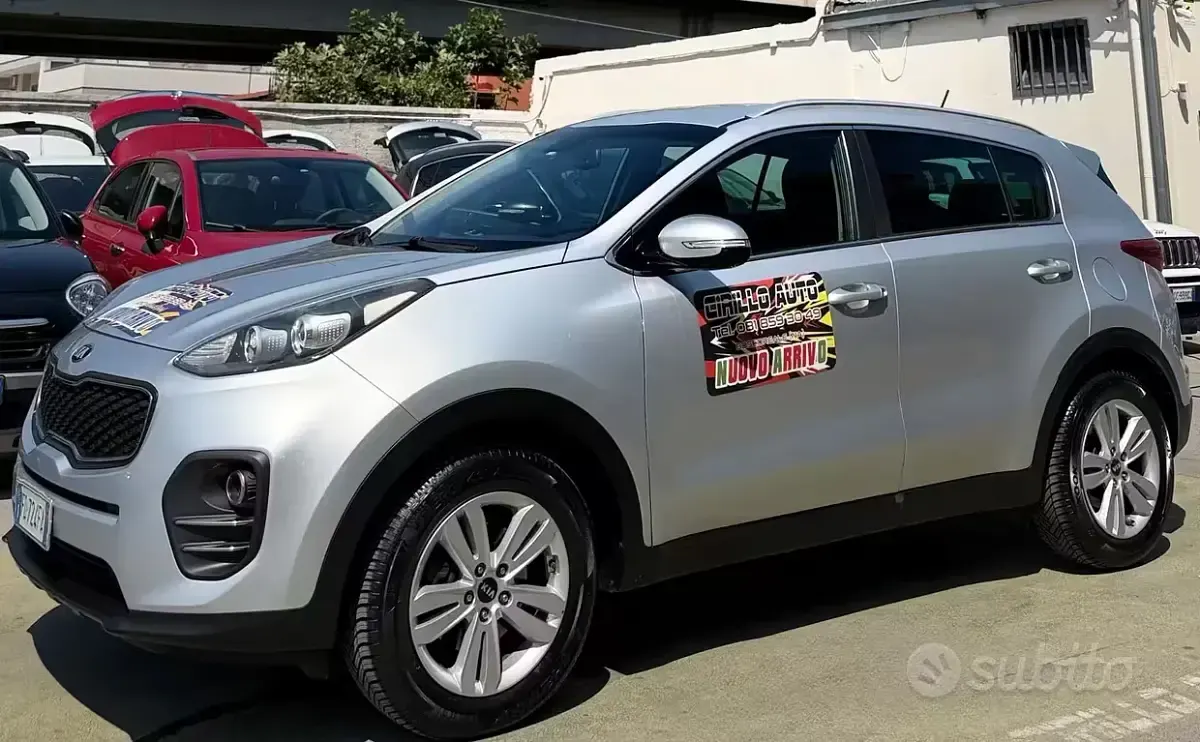 Usata Kia Sportage 116 CV (85 kW) 2016 Grigio SUV