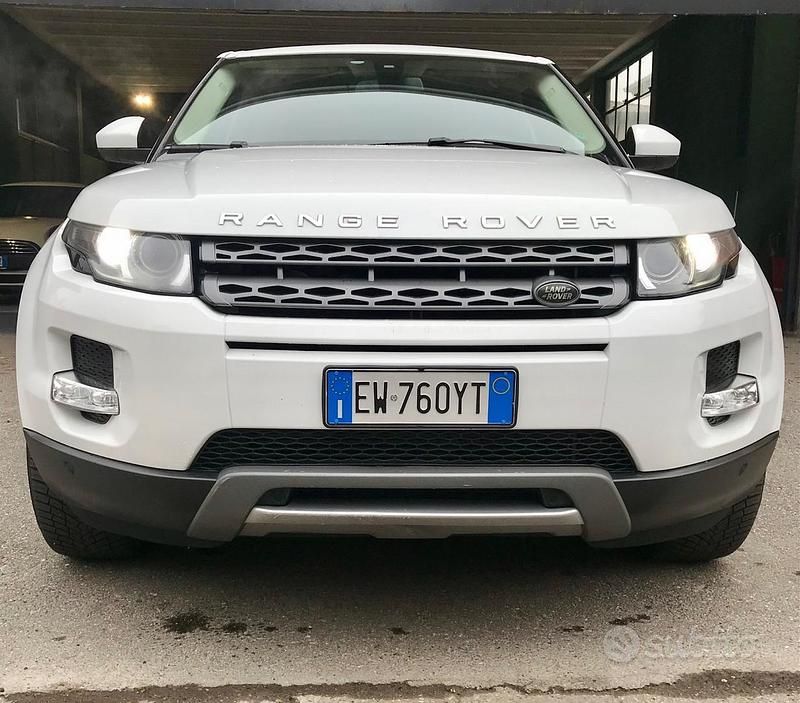 Usata Land Rover Range Rover evoque Dynamic 150 CV (110 kW) 2014 Bianco SUV