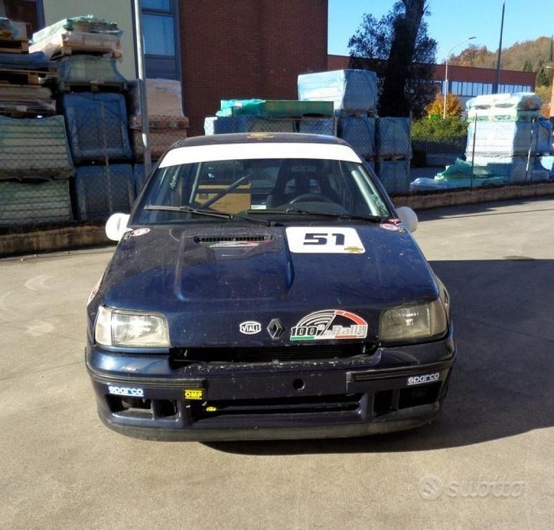 Usata Renault Clio 1991 Blu Utilitaria