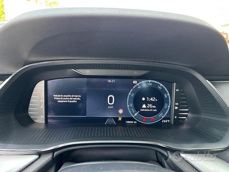 Usata Skoda Octavia Style 116 CV (85 kW) 2021 Blu Station wagon