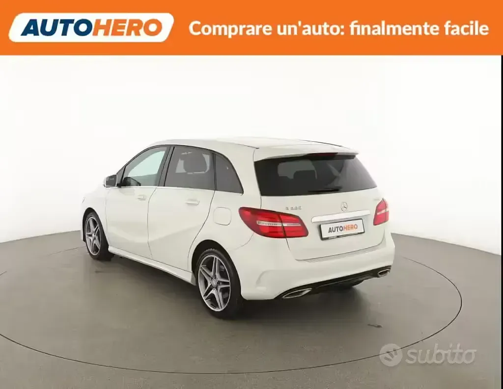 Usata Mercedes B220 Premium 184 CV (135 kW) 2015 Bianco Monovolume