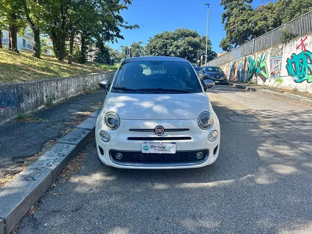 Usata Fiat 500 S 95 CV (69 kW) 2018 Bianco Utilitaria