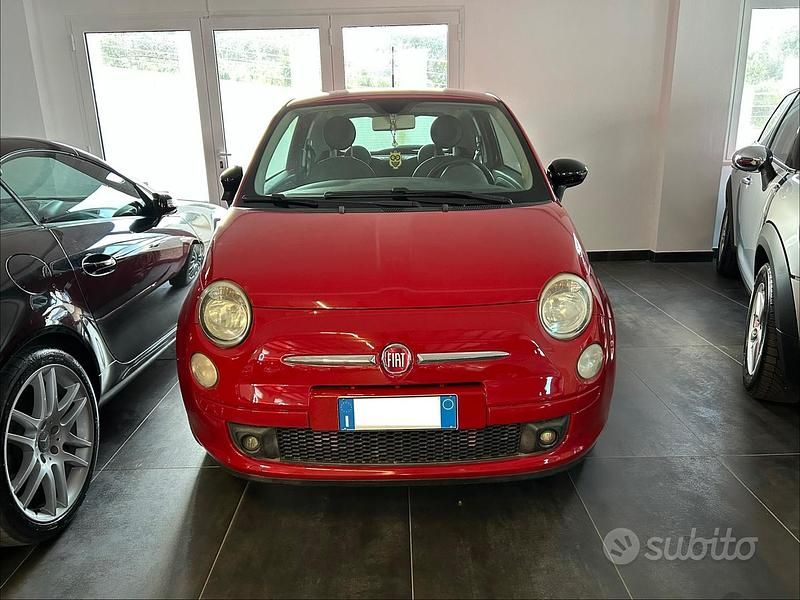 Usata Fiat 500 Sport 69 CV (50 kW) 2008 Rosso Berlina