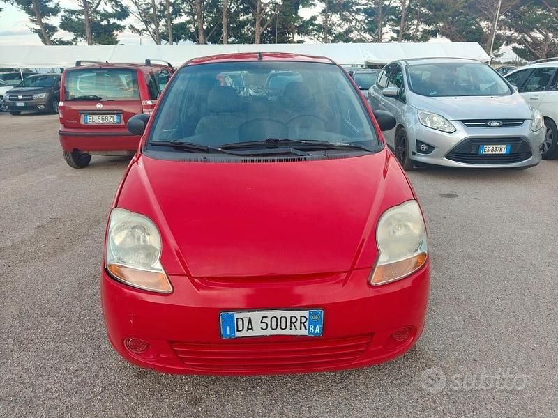 Usata Chevrolet Matiz 51 CV (37 kW) 2006 Rosso Utilitaria