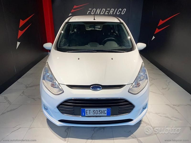 Bianco Usata 2014 Ford B-MAX Titanium Monovolume | 6400 € (Buon prezzo) - Immagine 1/4