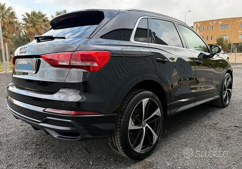 Usata Audi Q3 S-Line 150 CV (110 kW) 2019 Nero SUV