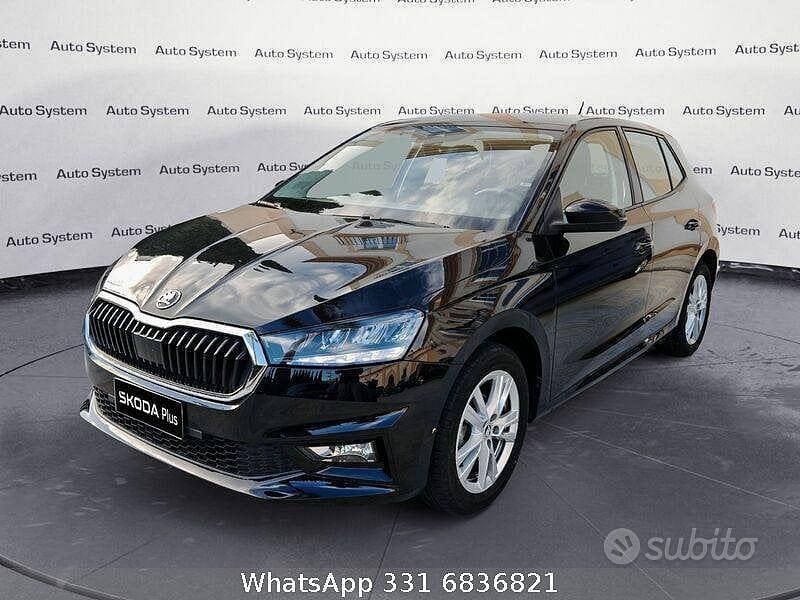 Usata Skoda Fabia Selection 80 CV (58 kW) 2024 Nero Utilitaria