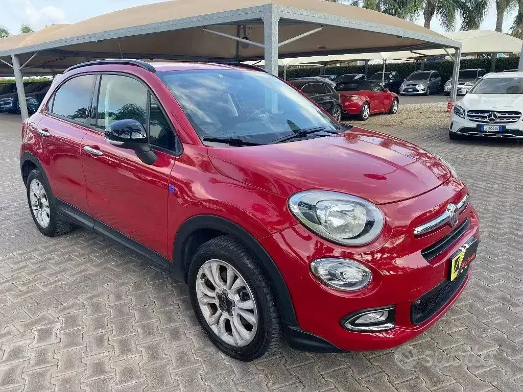 Usata Fiat 500X Business 95 CV (69 kW) 2016 Rosso SUV