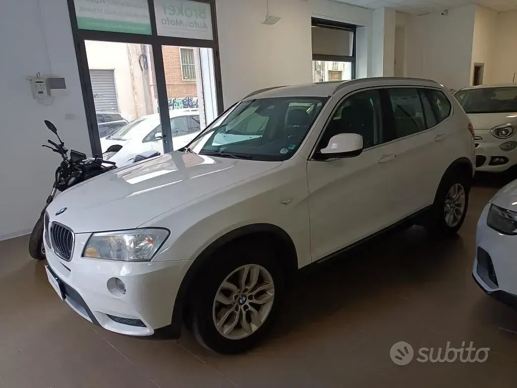 Usata BMW X3 Efficient Dynamics 143 CV (105 kW) 2013 Bianco SUV