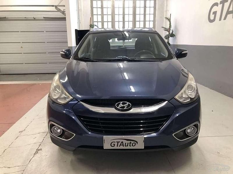 Usata Hyundai ix35 Comfort 136 CV (100 kW) 2010 Blu/azzurro SUV