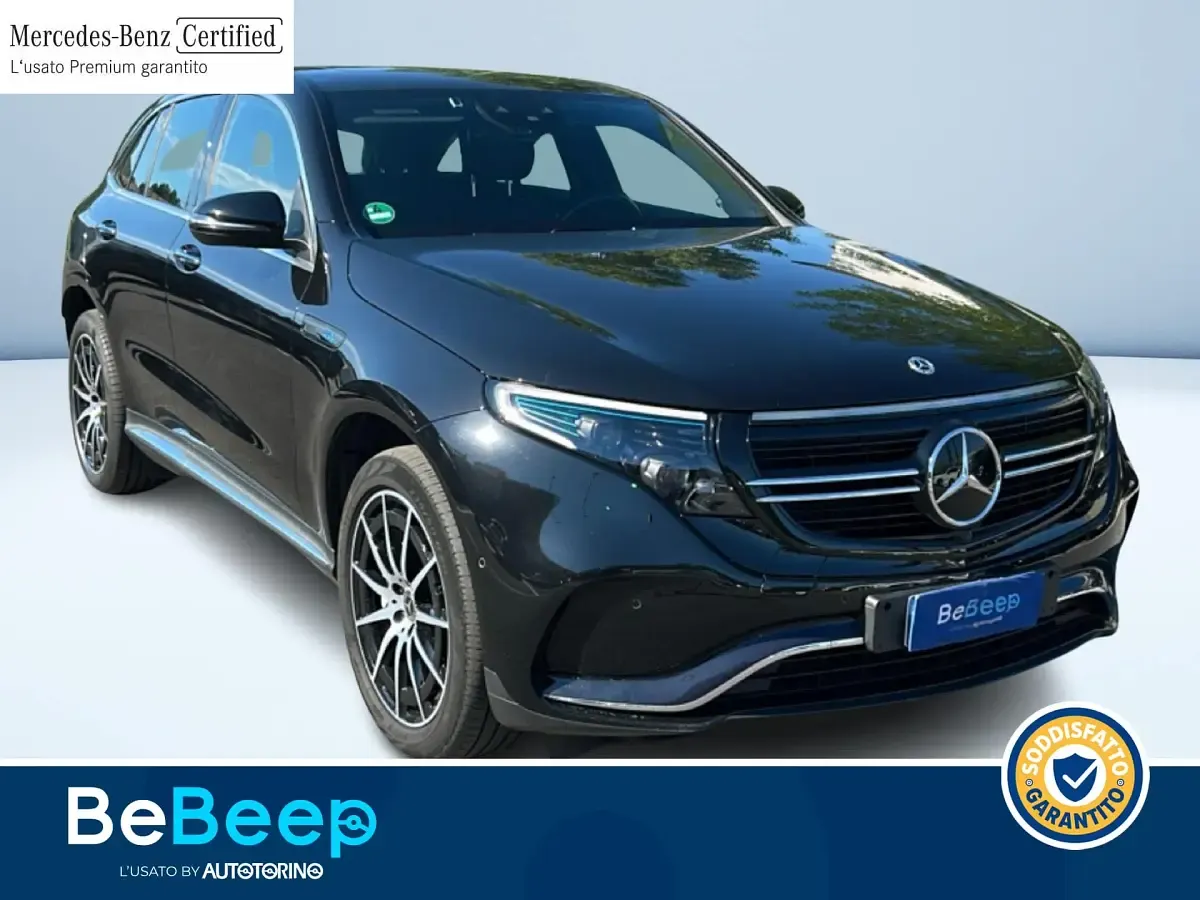 Usata Mercedes EQC400 Premium 300 kW (408 CV) 2021 Nero metallizzato SUV
